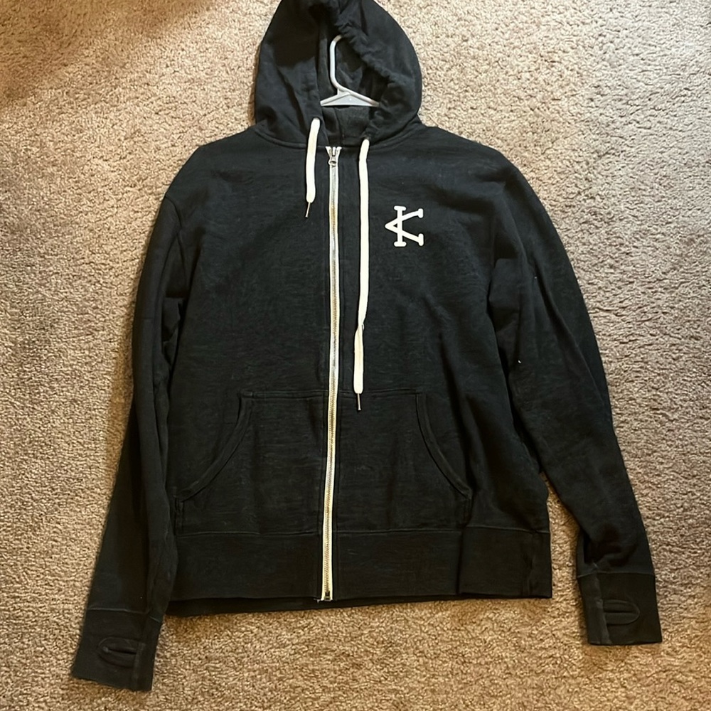 Caffeine and Kilos hoodie medium